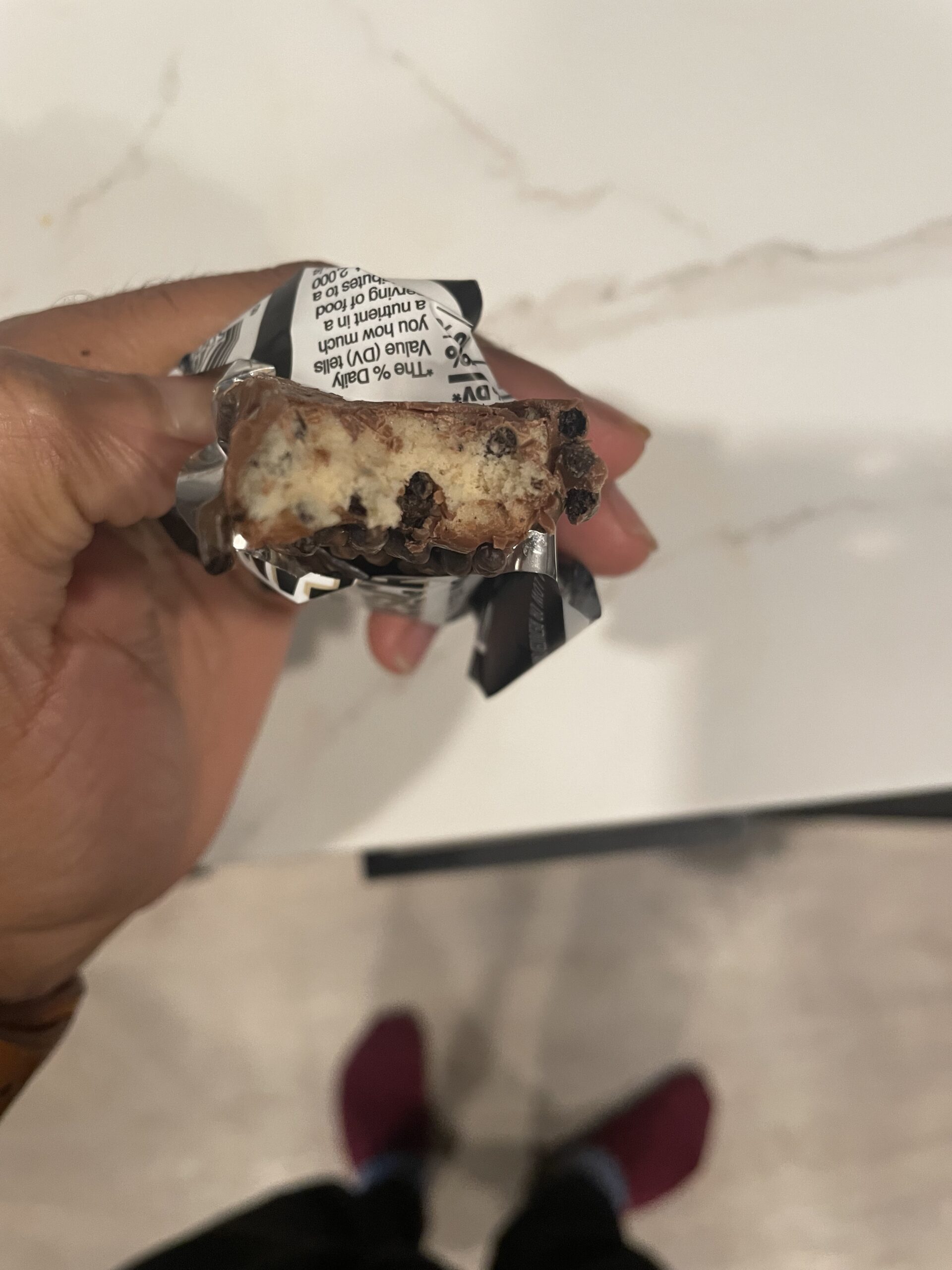 Barbells Protein Bar Review taste 2