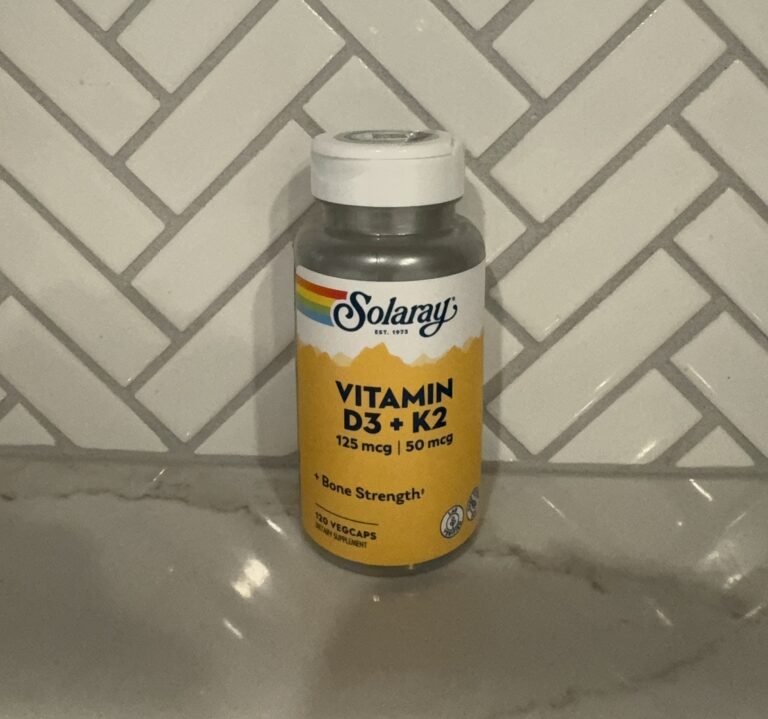 Solaray Vitamin D3 + K2 Review - Blob Fitness